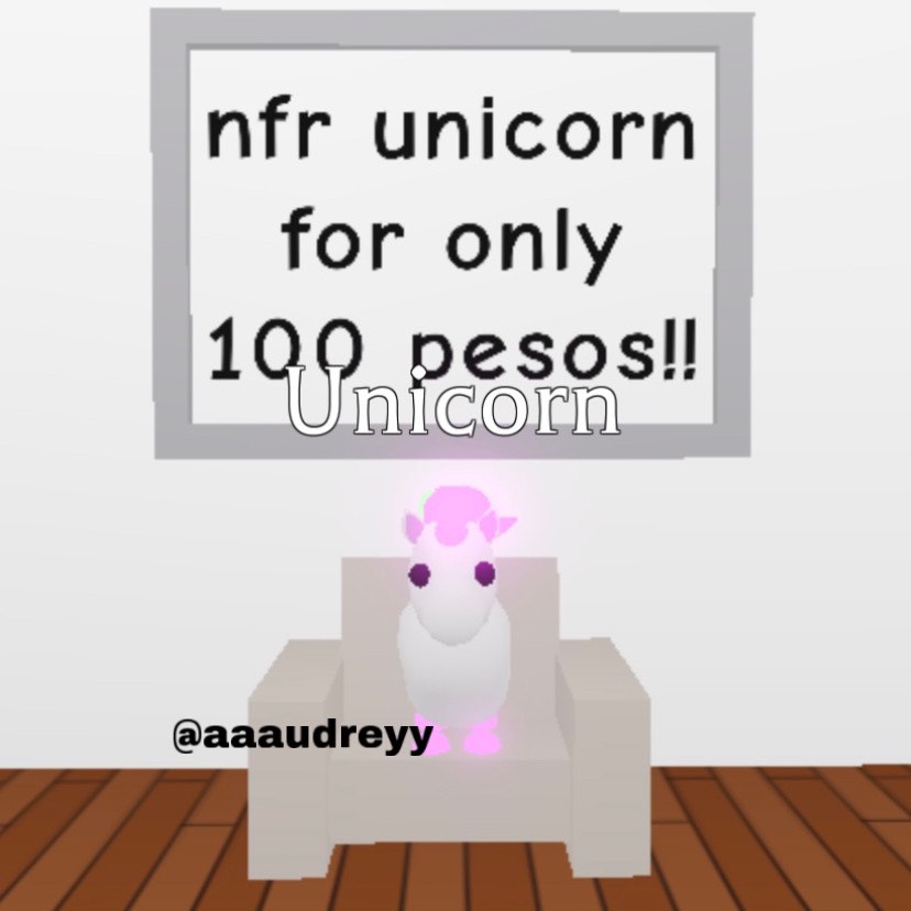NFR Unicorn Adopt Me, Video Gaming, Gaming Accessories, InGame