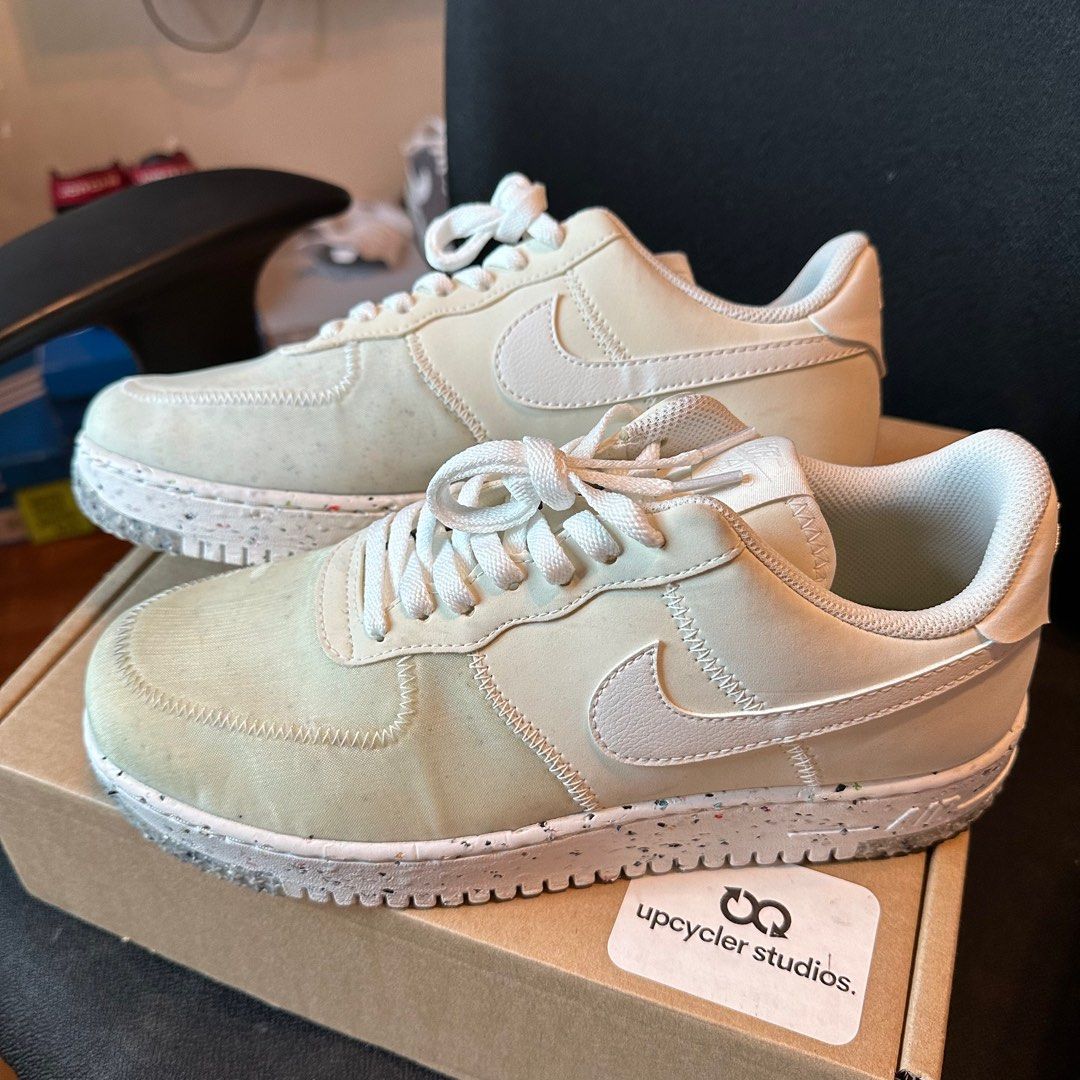 Nike Air Force 1 Crater Sneakers ( Off White) Unisex, Men's Fashion,  Footwear, Casual shoes on Carousell