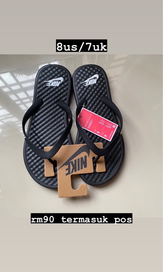 nike flip flop 9uk 7uk Men s Fashion Footwear Flipflops and