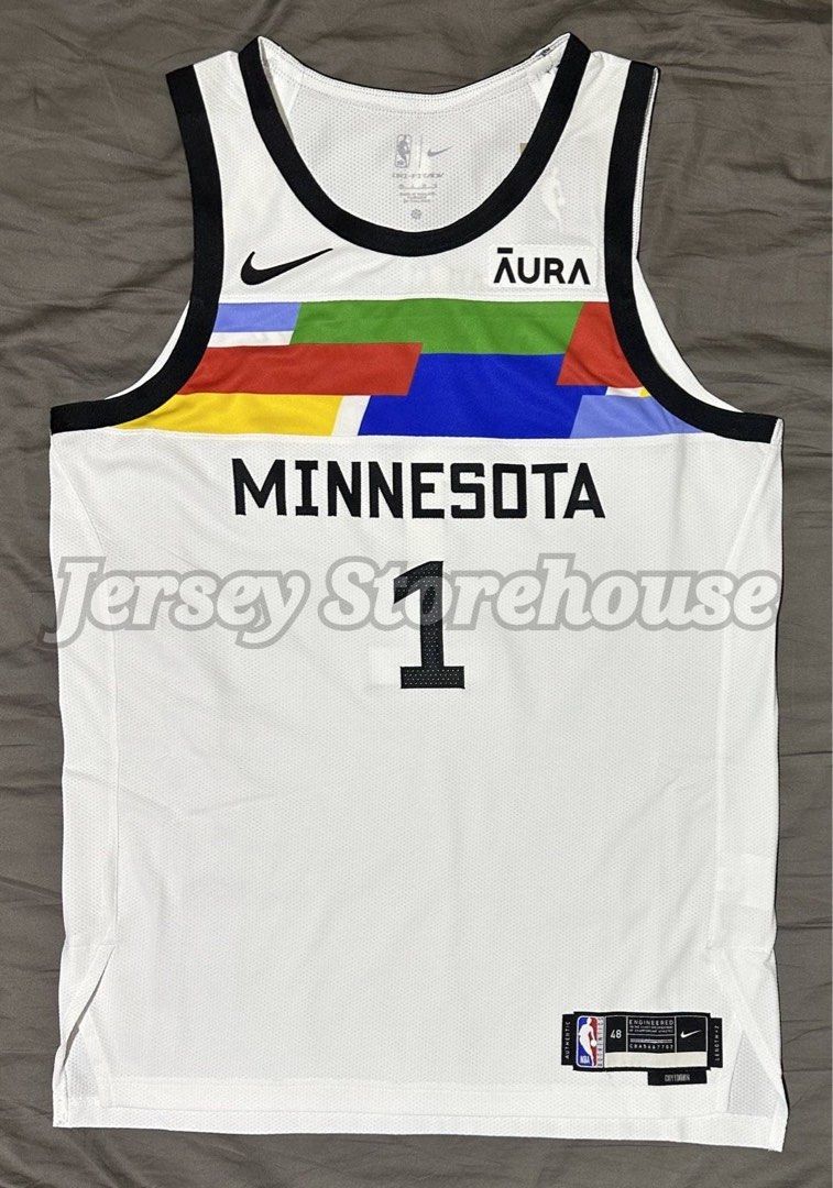 NBA Minnesota Timberwolves Anthony Edwards Nike '22 City Edition