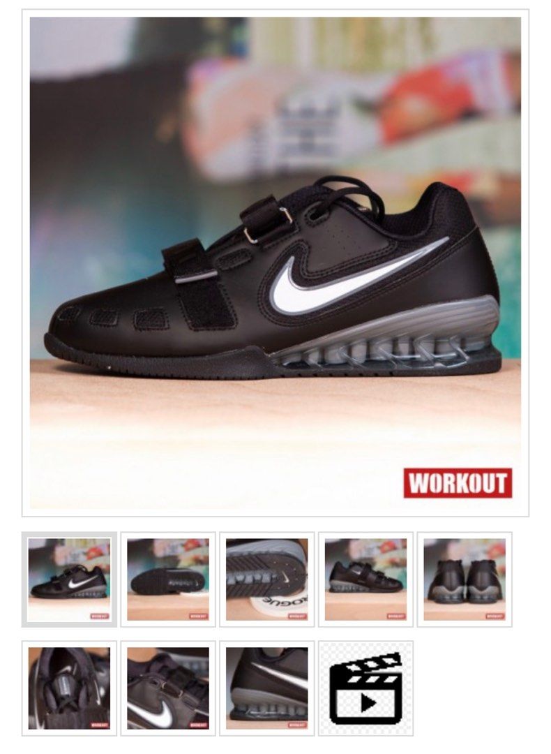 Nike Women s Romaleos 2 Weightlifting Shoes Women s Fashion Footwear Sneakers on Carousell
