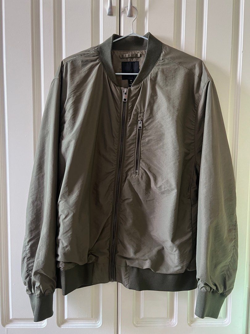 Nylon Bomber Jacket, Men's Fashion, Coats, Jackets and Outerwear on ...