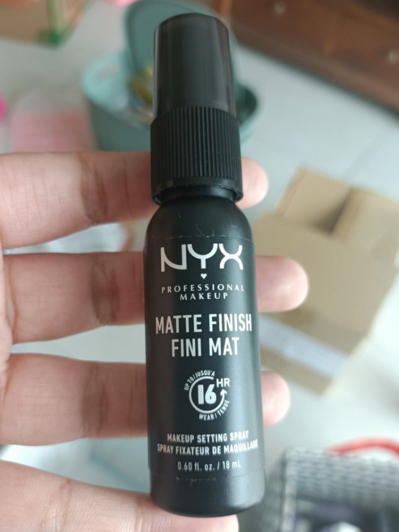 NYX Professional Makeup Matte Setting Spray 15ml, Beauty & Personal Care,  Face, Makeup on Carousell