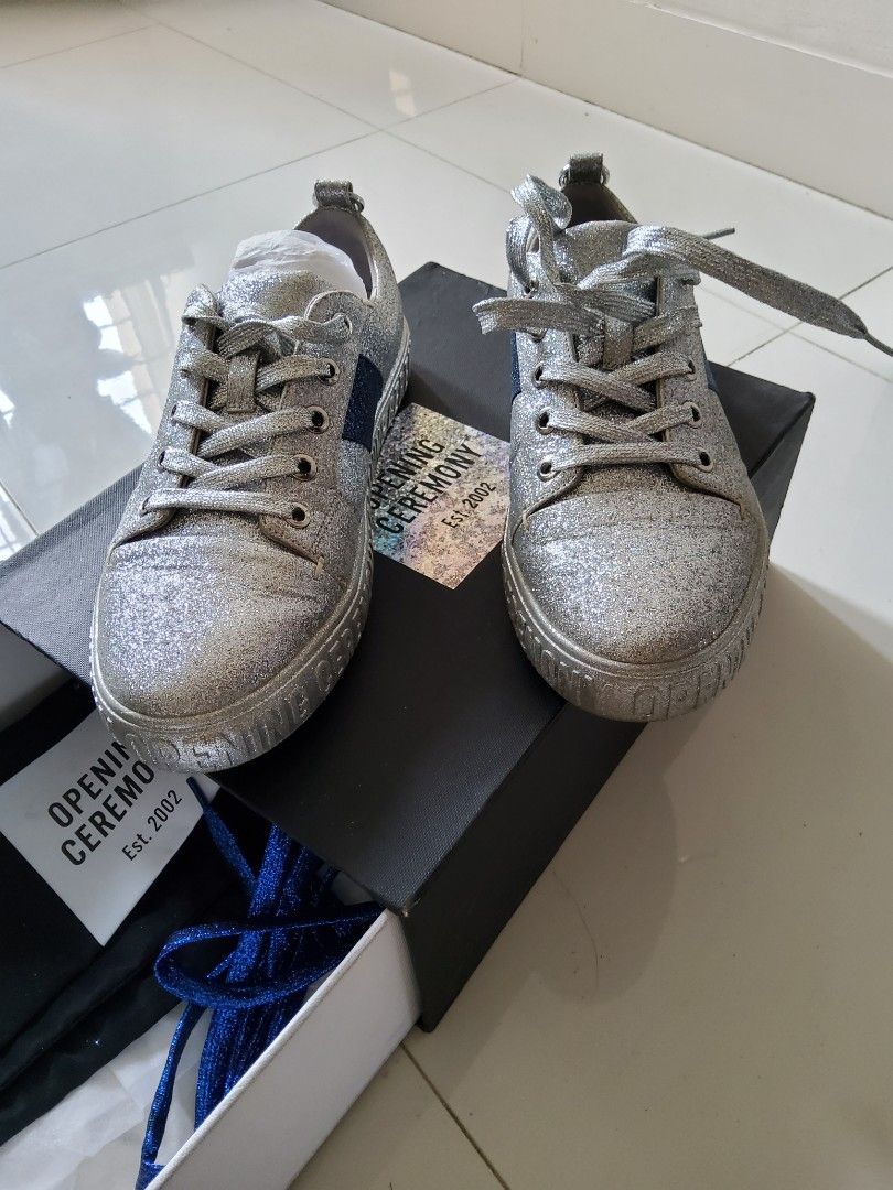 Opening ceremony glitter shoes top