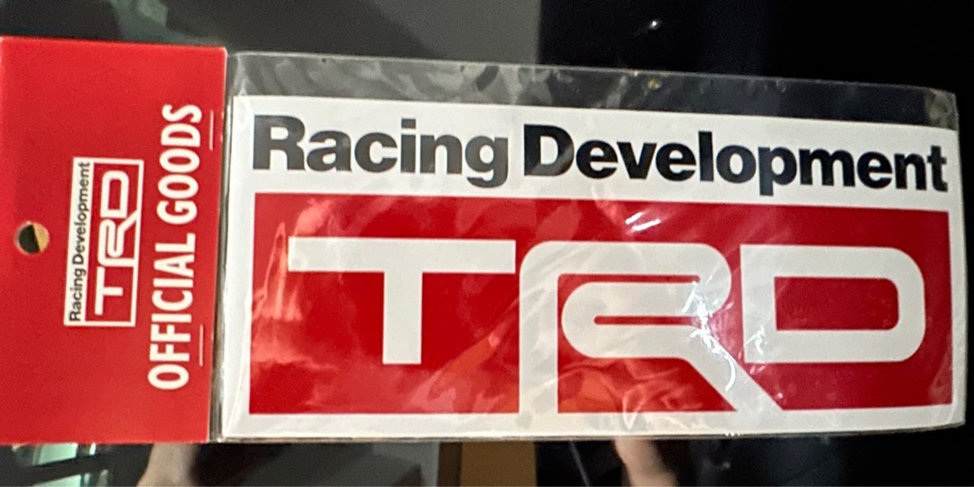 Original TRD stickers for sale, Car Accessories, Accessories on Carousell