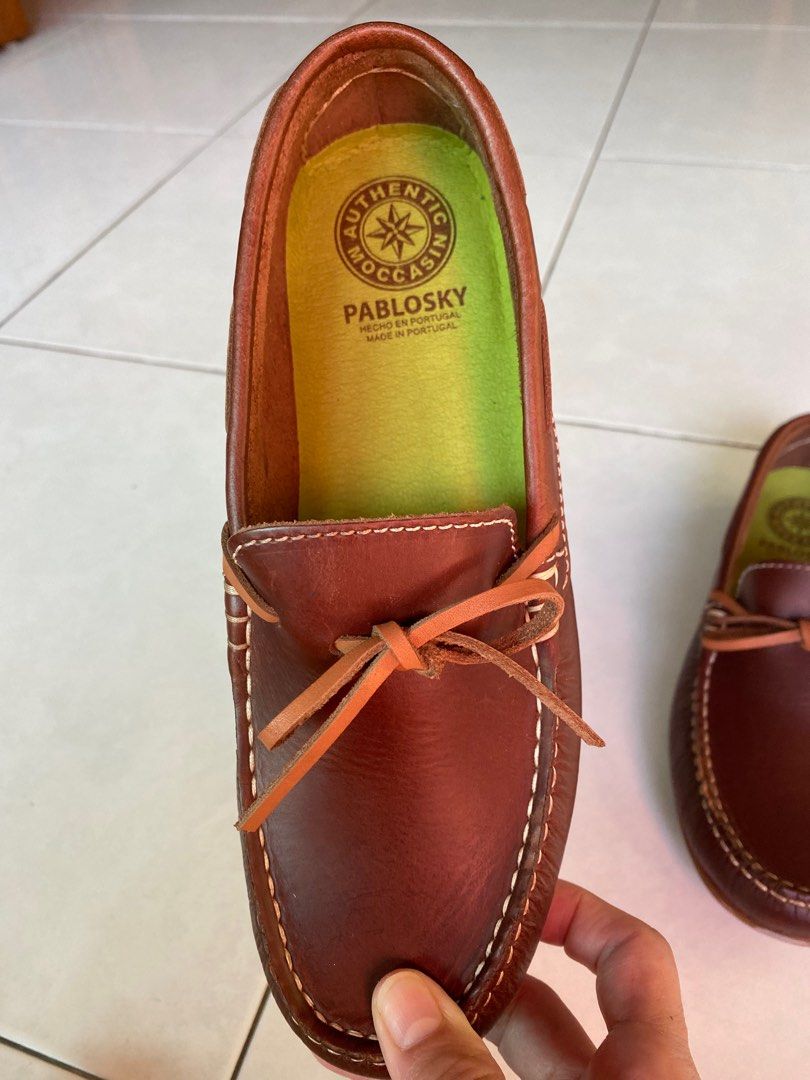 Real leather clearance moccasins