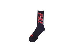 PAL ACE SOCK BLACK 襪子 長襪 黑色 free size