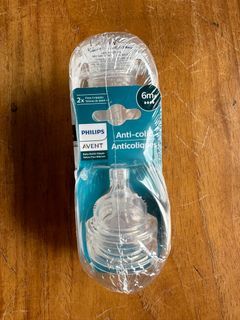 Philips Avent Classic Anti-Colic Baby Bottle Nipple 6m+