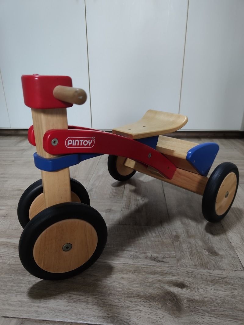 Pintoy wooden trike best sale