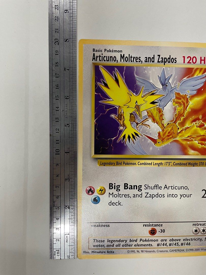 Articuno, Moltres, and Zapdos - Jumbo - JUMBO Cards XXL Pokémon card