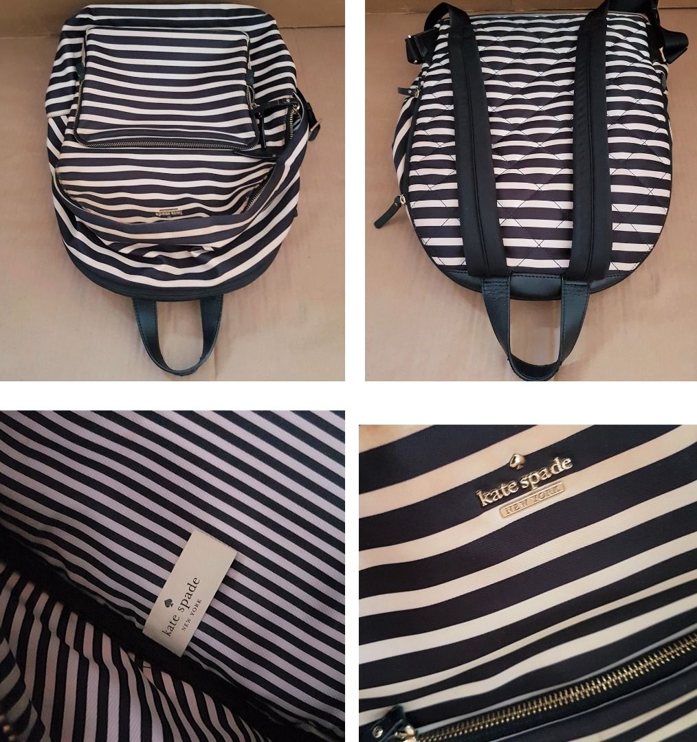 Premium Kate Spade Backpack, New York, USA, Nylon Tech Backpack, Laptop Bag,  Luxury Fashion, Original, Designer