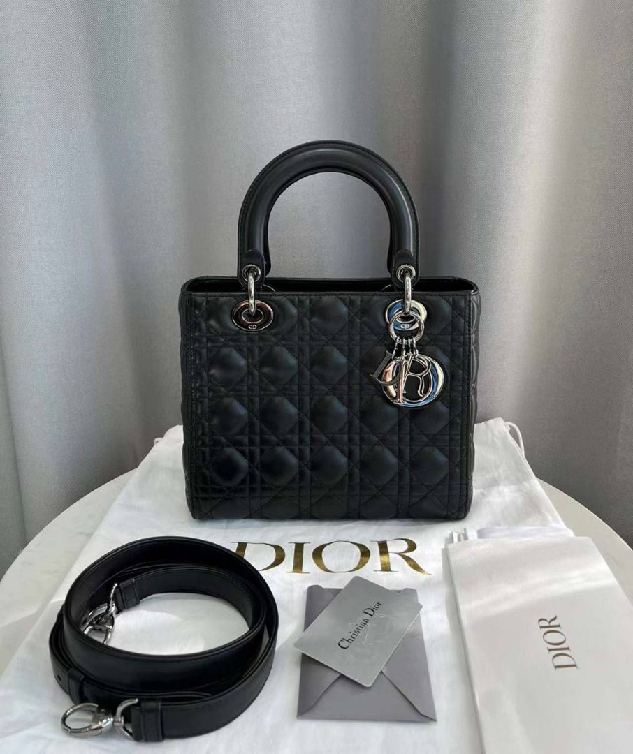 PRE-ORDER Preloved Dior Lady Dior Medium, Luxury, Bags & Wallets on ...