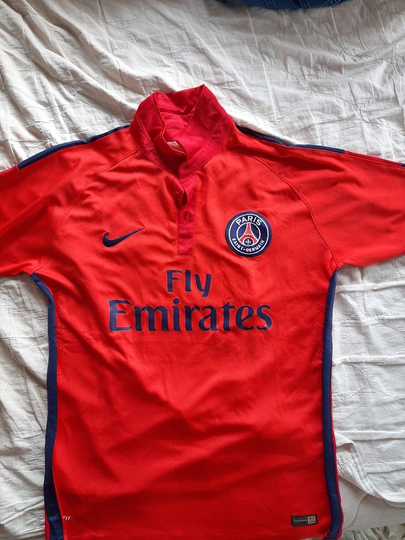 PSG Red Jersey XL Sports Equipment Sports Games Racket Ball