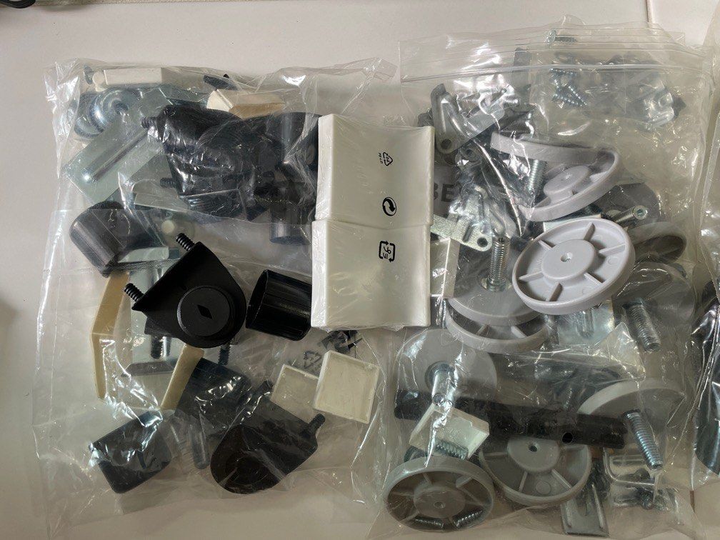 Random Ikea furniture screws and fixtures, Furniture & Home Living