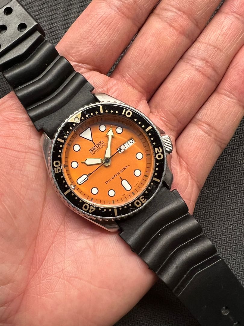 Rare Seiko SKX011K for sale, Men's Fashion, Watches & Accessories, Watches  on Carousell