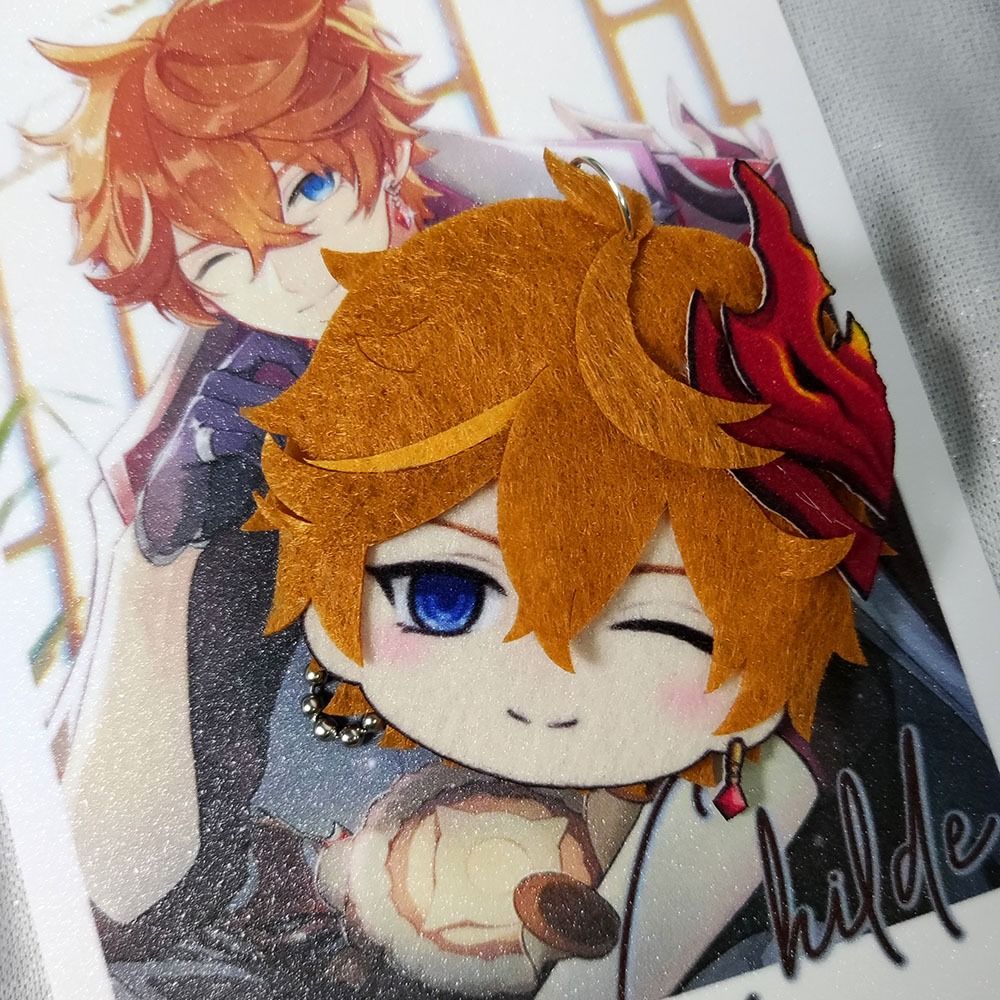 [READYSTOCKS] Genshin Impact Keychain Handmade Genshin Keychain Genshin ...