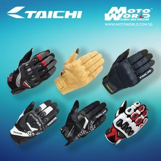 RS Taichi Motorcycle Gloves for Riding (Designed in Japan)