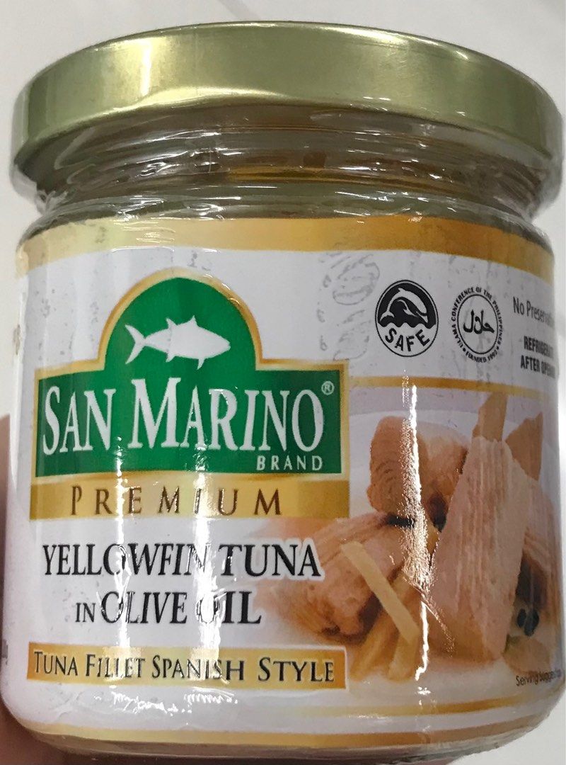 San Marino Premium Yellowfin Tuna in Olive Oil 200g Tuna Fillet Spanish