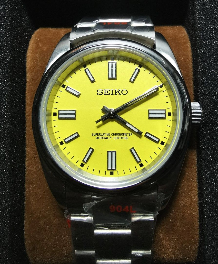 Seiko Mod Oyster Perpetual Datejust homage 36mm NH35 automatic