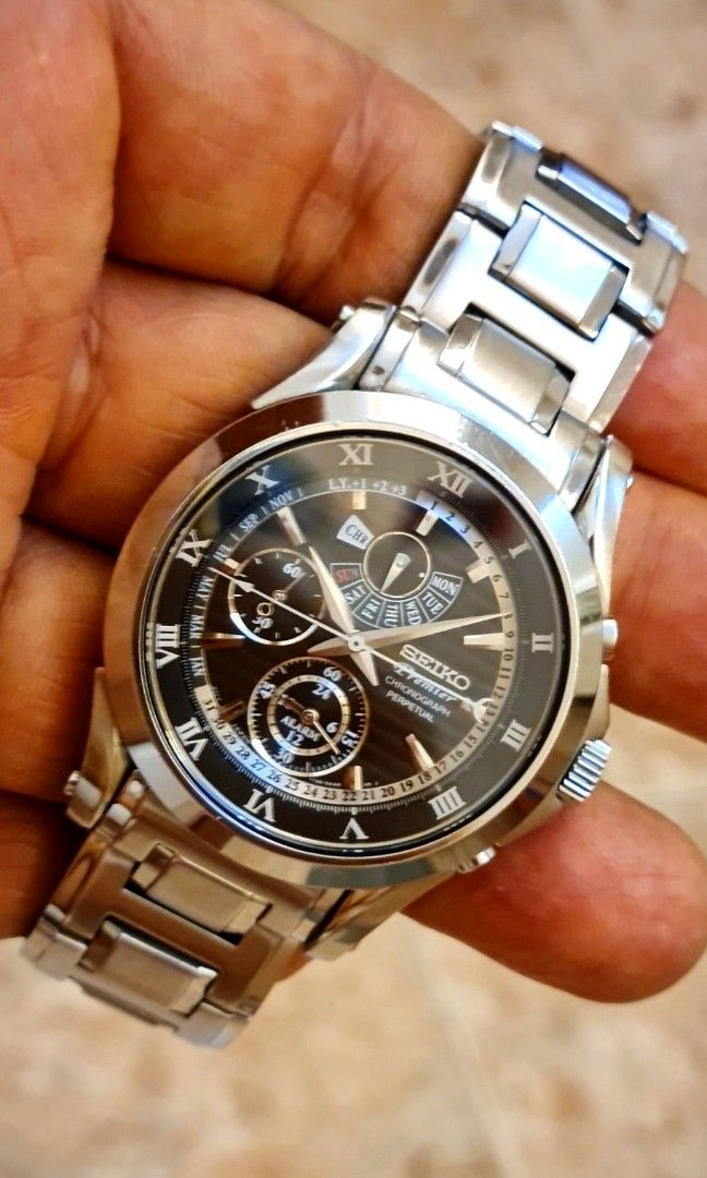 Seiko chronograph perpetual sales price