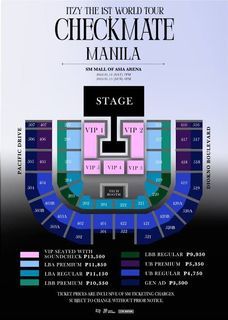 SELLING / FS : ITZY CHECKMATE MANILA 2 TICKETS DAY 1