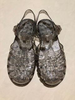 Preloved Sepatu Jelly Glitter 