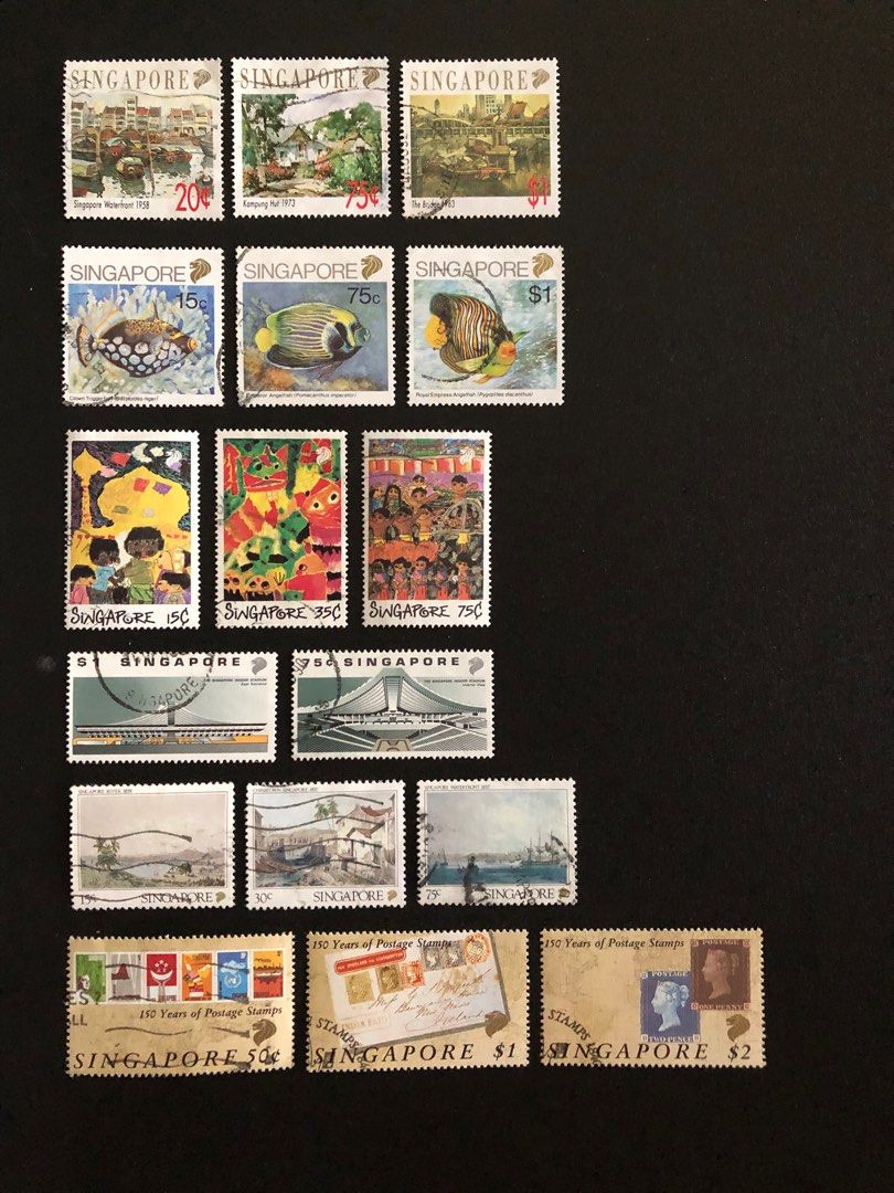 Singapore stamps 1989, Hobbies & Toys, Memorabilia & Collectibles
