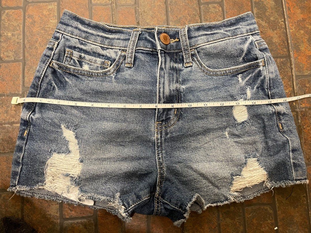 High waisted jean shorts kohls clearance