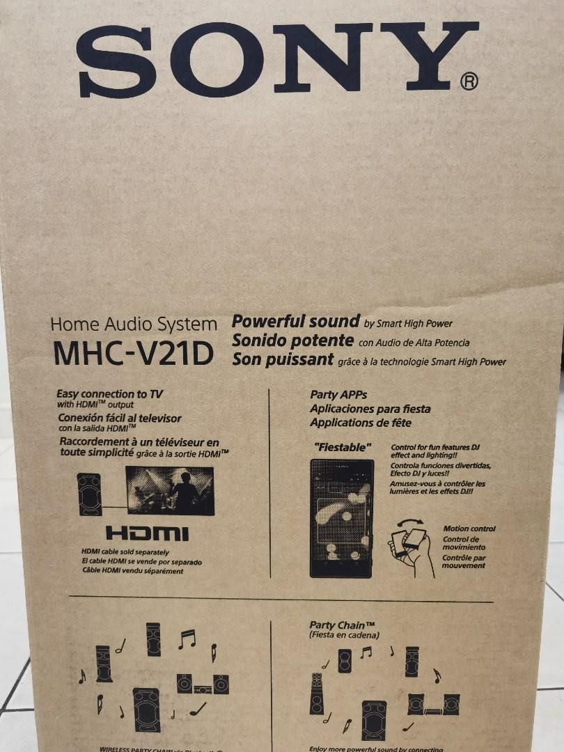 EQUIPO DE SONIDO SONY MHC-V21D