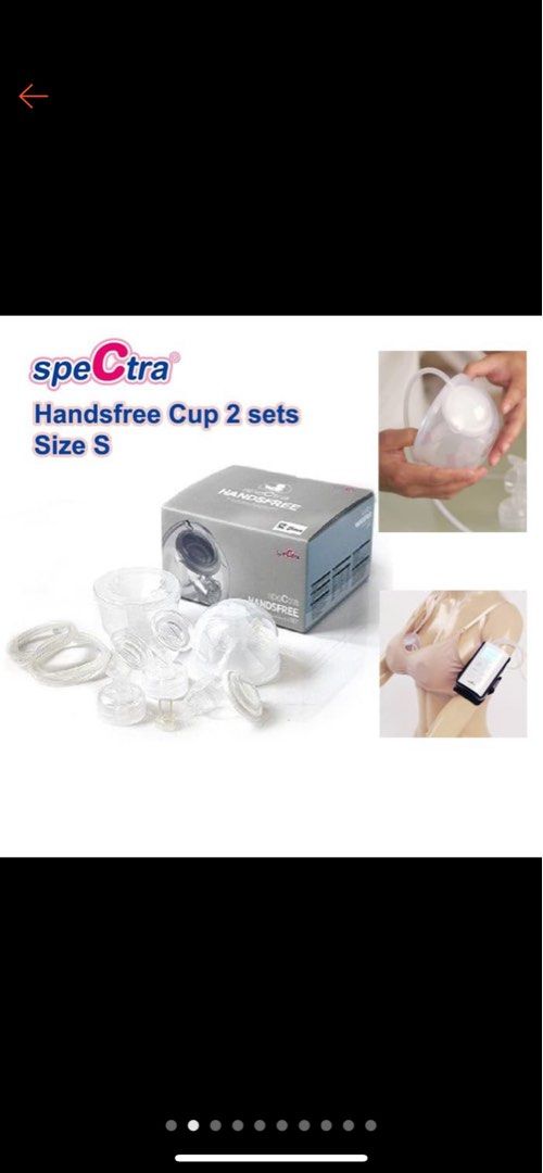 Spectra Handsfree Cup 28mm, Babies & Kids, Nursing & Feeding, Breastfeeding  & Bottle Feeding on Carousell