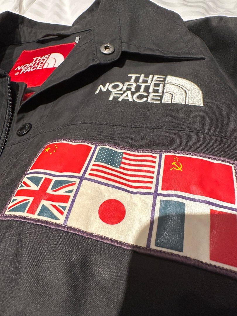 SS14 Supreme x The North Face Flags Expedition Coaches Jacket