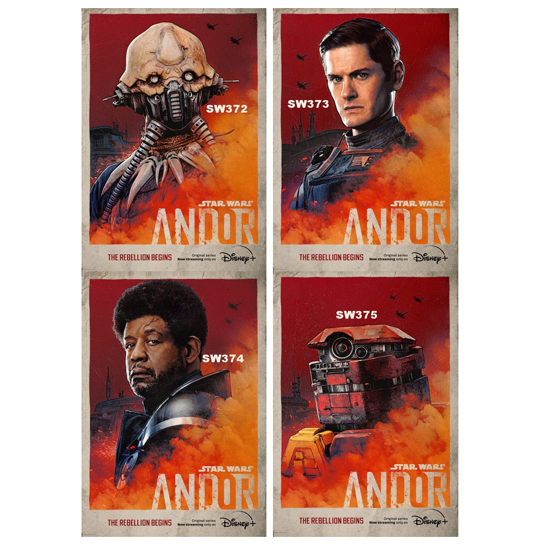 STAR WARS ANDOR TV POSTERS (PART 2), Hobbies & Toys, Memorabilia ...