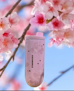 Starbucks Sakura 2023 Cherry Blossom Limited Edition Simple Pink Flower