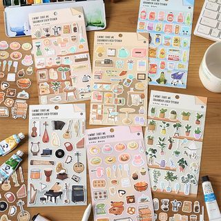Assorted bujo stickers note pads ribbon, Hobbies & Toys, Stationery &  Craft, Craft Supplies & Tools on Carousell