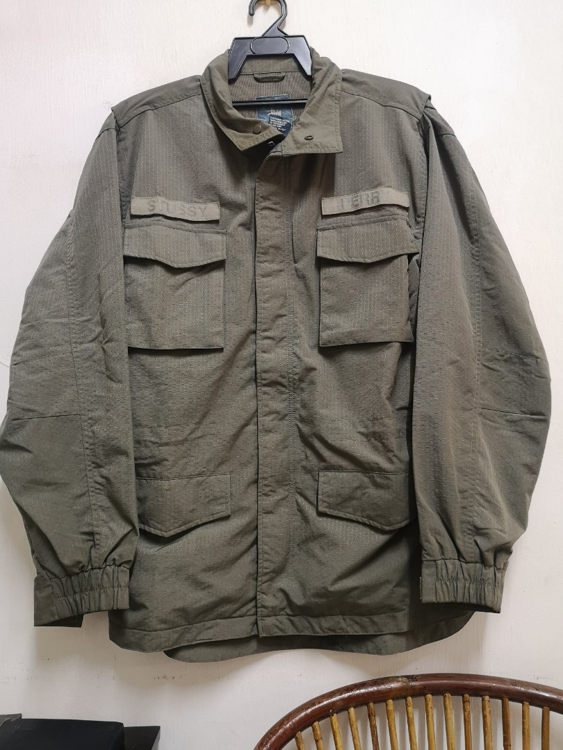 Stussy army jacket, Men's Fashion, Coats, Jackets and Outerwear on ...