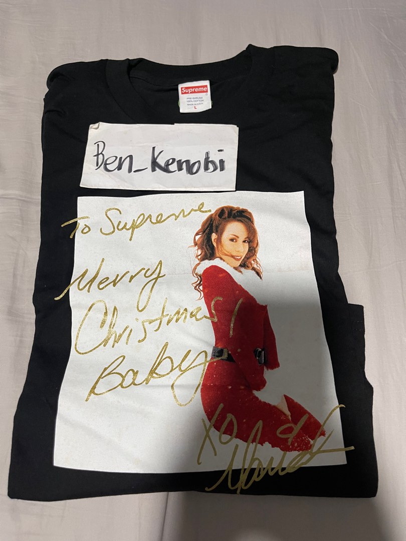 トップスsupreme Mariah Carey Tee black 【XL】 - Tシャツ/カットソー ...