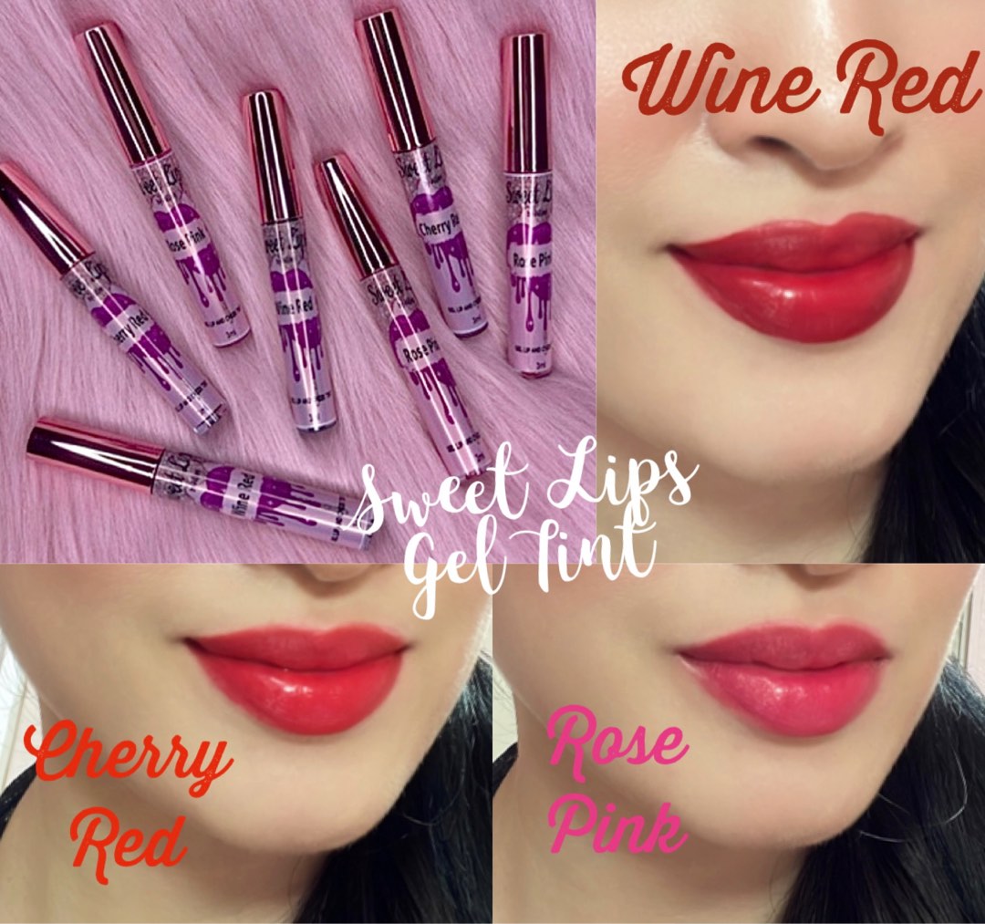 Sweet Lips Gel Lip Tint, Beauty & Personal Care, Face, Makeup on Carousell
