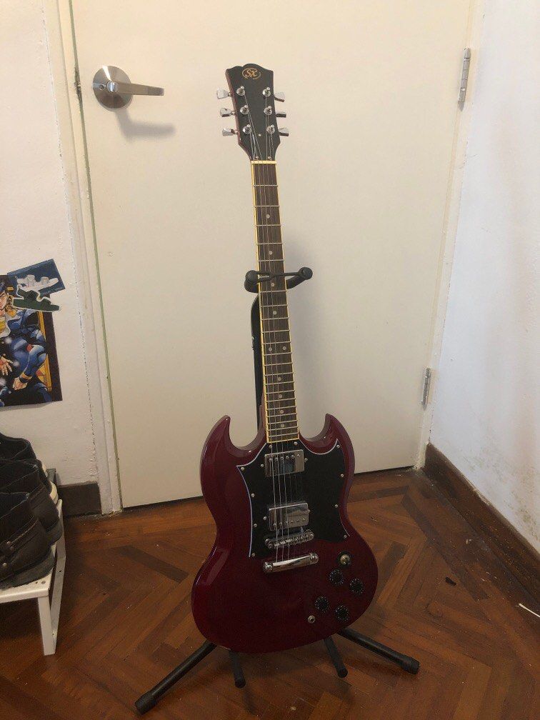 sx electric guitar, Hobbies & Toys, Music & Media, Musical Instruments ...