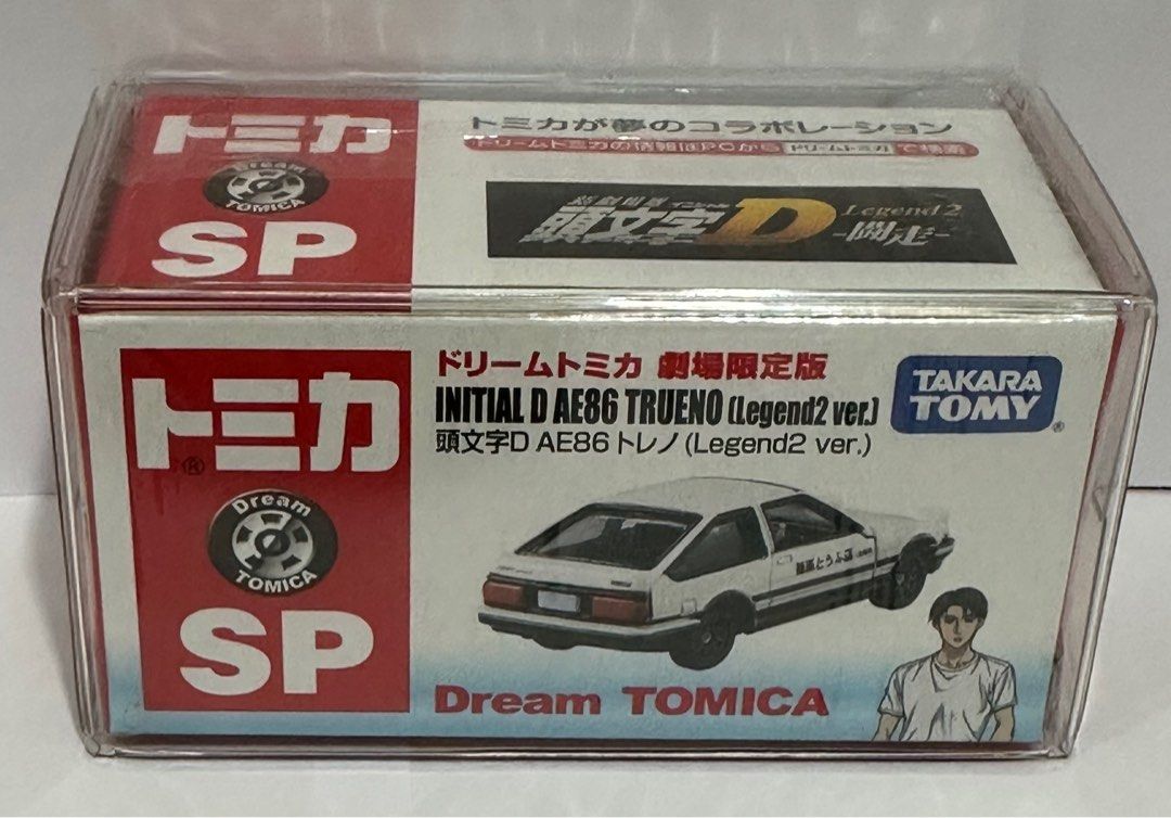 全新Takara Tomy Dream Tomica Initial D Toyota AE86 Trueno 全新Takara Tomy Dream Tomica Initial D Toyota AE86 Trueno