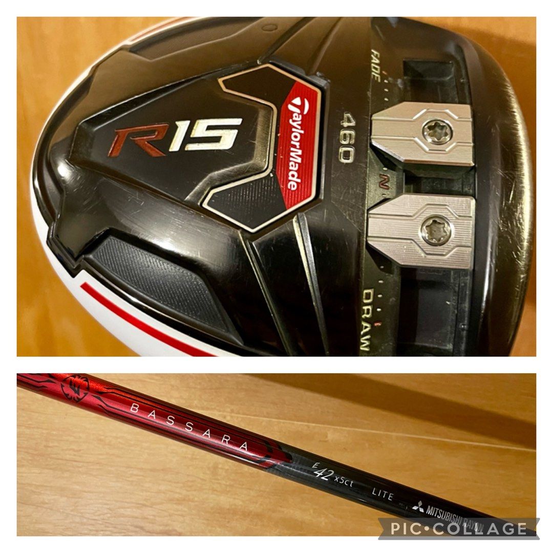 Taylormade R15 Golf Driver for Senior/Lady (10.5 degree loft), Sports ...