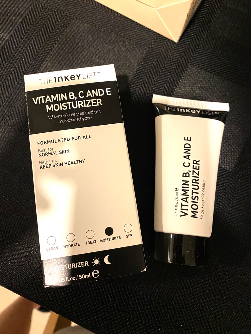 THE INKEY LIST Vitamin B, C and E Moisturiser, Beauty & Personal Care