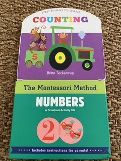 The montessori method numbers activity kit