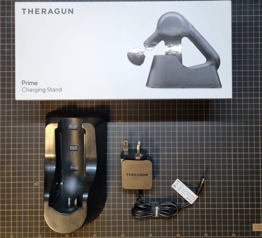 Theragun Prime with charger Dock and Wedge Attachment, Health