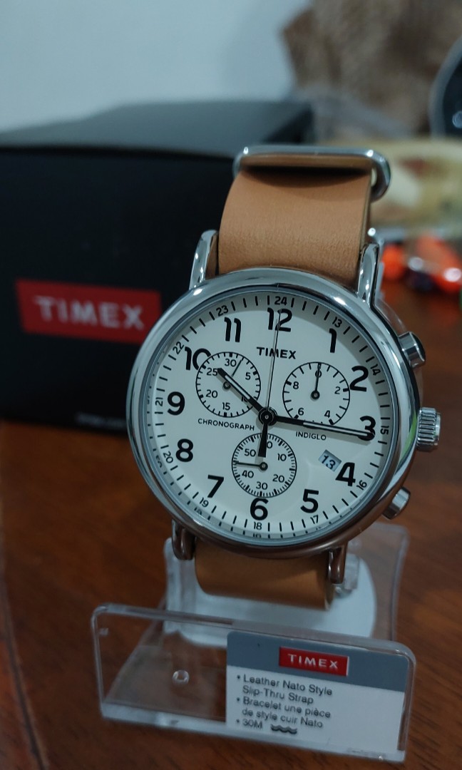 Timex Chronograph NEW, Men's Fashion, Watches & Accessories, Watches on  Carousell