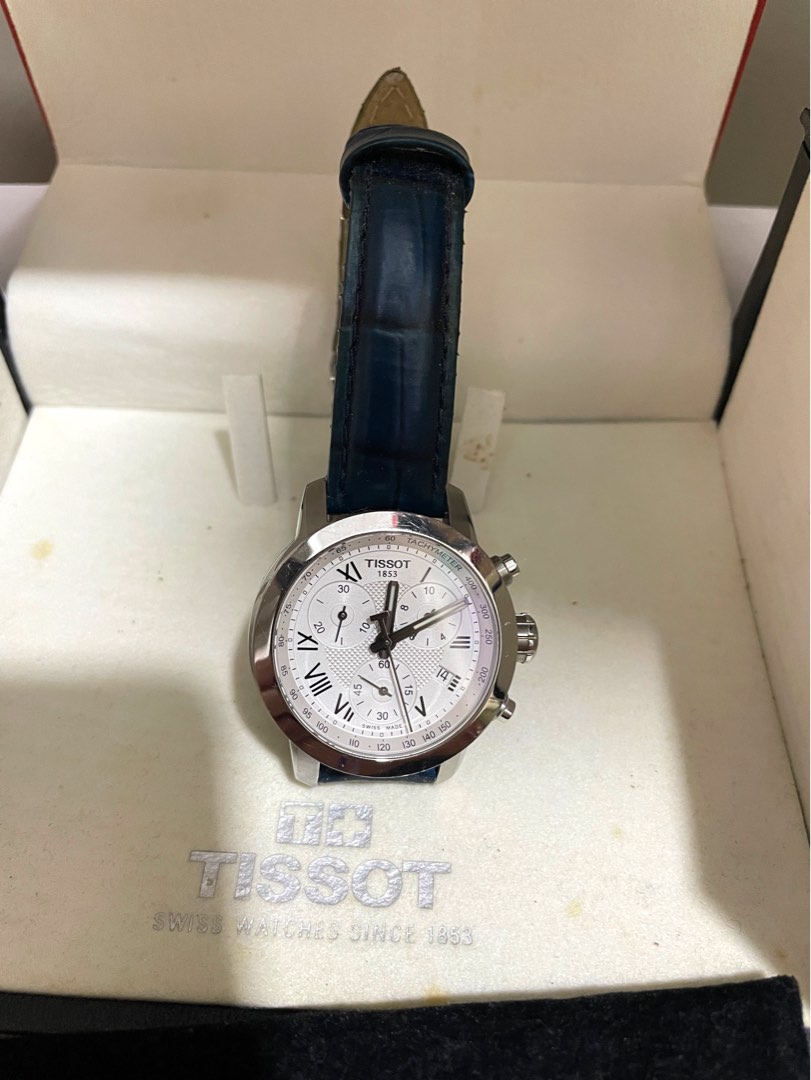 Tissot women's leather strap store