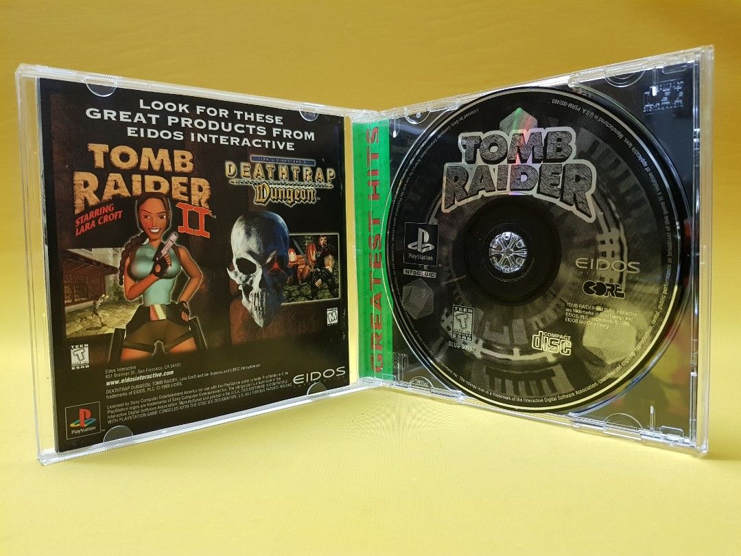 Tomb raider shop greatest hits ps1