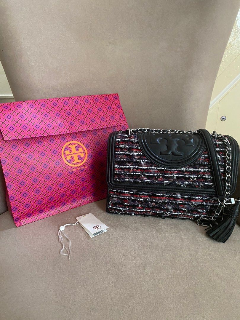 Tory burch on sale tweed fleming
