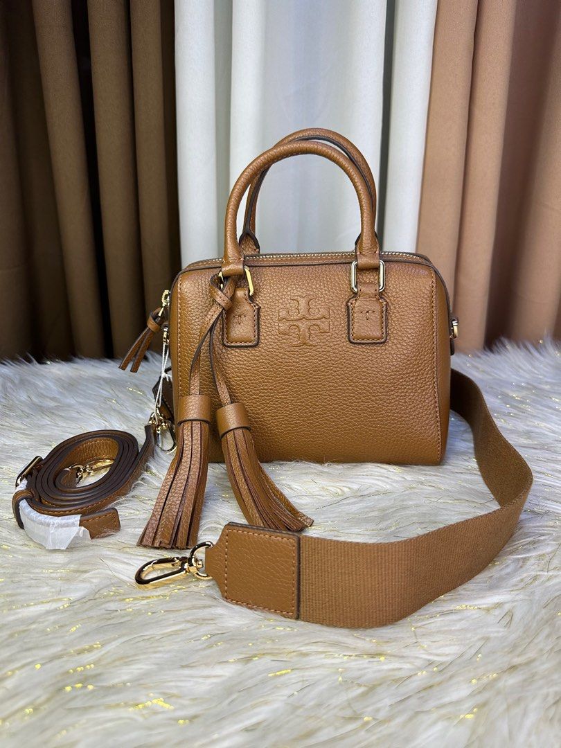 Tory Burch Mini Thea Satchel, Luxury, Bags & Wallets on Carousell