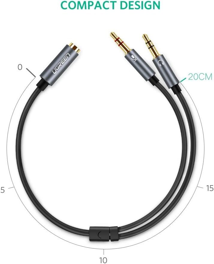 Aux cable with mic for ps4 best sale