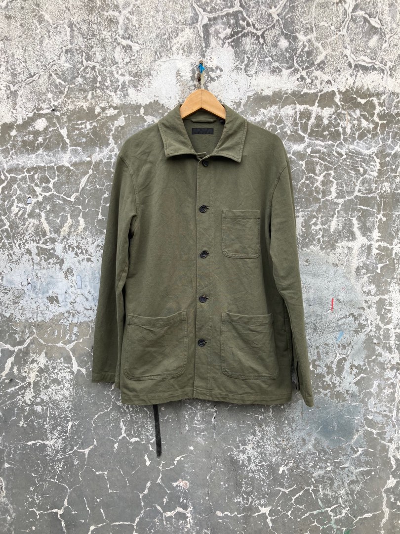 Uniqlo Chore Jacket, Men's Fashion, Men's Clothes, Tops on Carousell